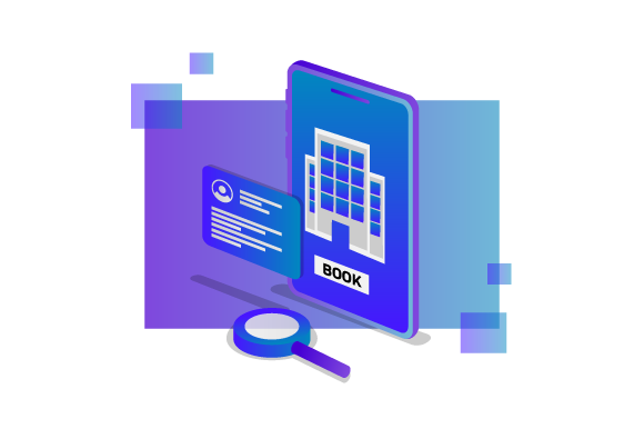 Booking Hotel Concept Illustration: A Versatile Design Asset