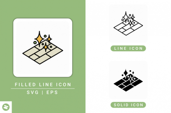 Clean Floor Icons Set: Enhancing Visual Communication in Modern Design