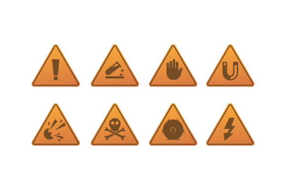 Danger Warning Attention Sign Icons: Essential Visual Tools for Clear Communication