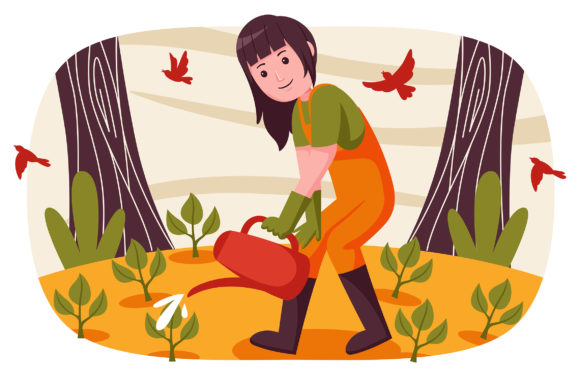 Farm Vector Illustration 07 for Creative Design Projects