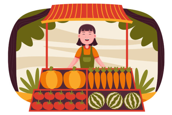 Farm Vector Illustration 09: A Practical Design Resource for Versatile Visual Projects