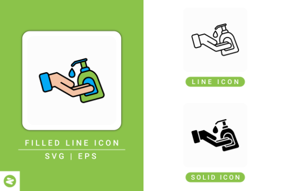 Liquid Soap Icons Set: Practical Design Solutions for Real-World Projects