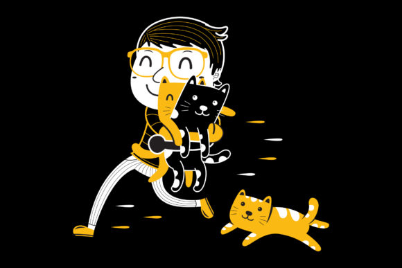 Playful Cat Designs for Creative Projects