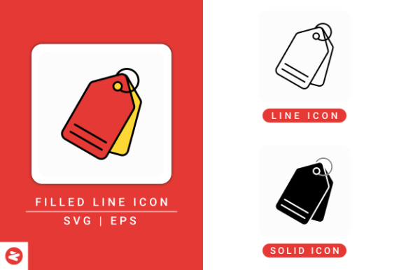 Sale Tag Icons Set: A Versatile Design Resource for Web and Mobile Projects