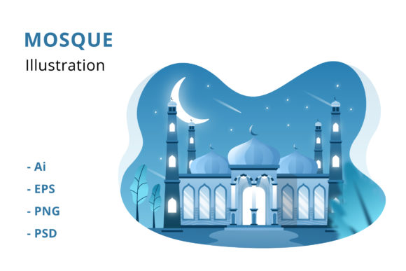 Understanding the Role and Relevance of Mosque Illustration in Modern Creative Design